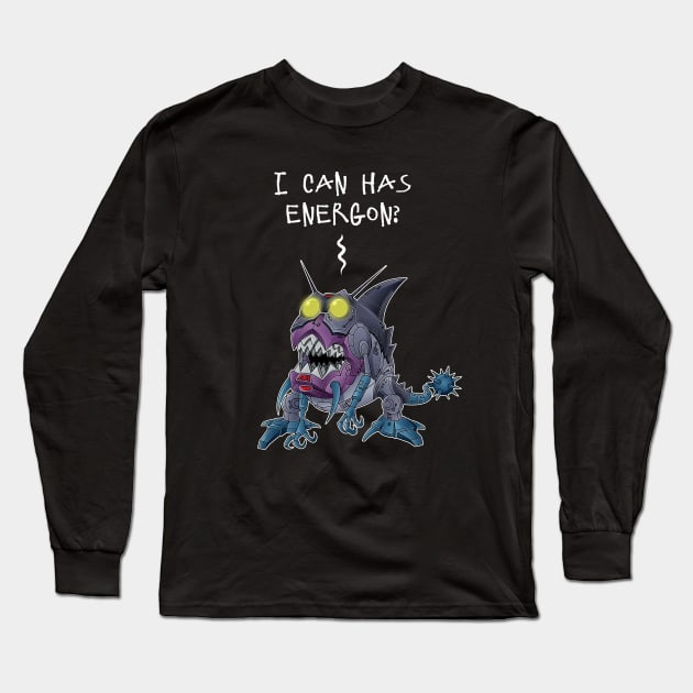 TF - Sharkticon Gnaw Long Sleeve T-Shirt by DEADBUNNEH